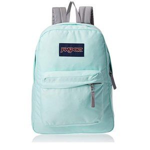 JANSPORT SUPERBREAK MINT GREEN BACKPACK BAG